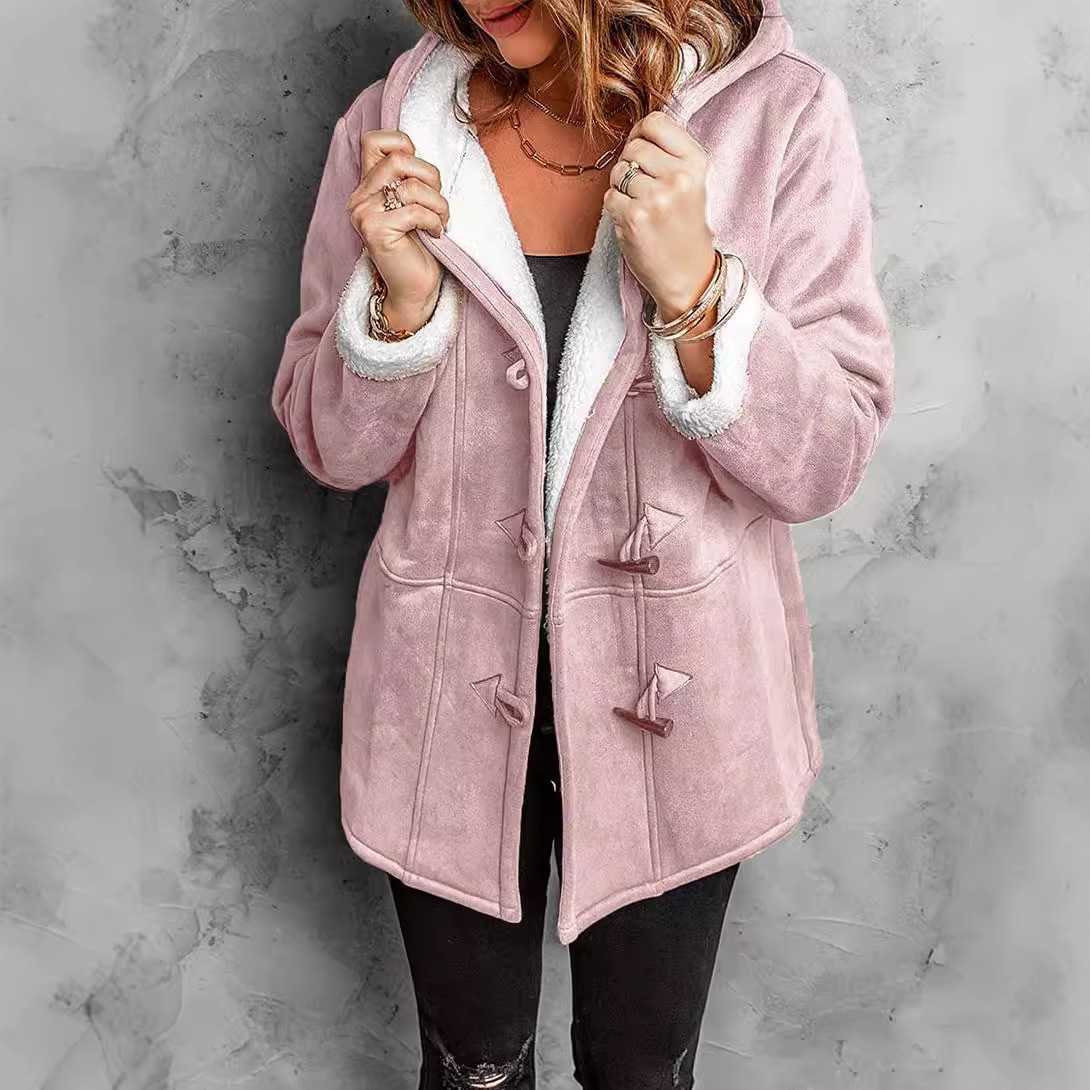 🎅 Christmas Preview Specials🎄Women's Casual Wool Hooded Coat