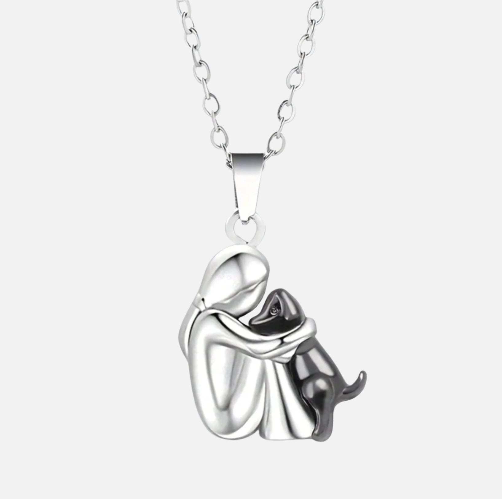 Hug Pendant Necklace