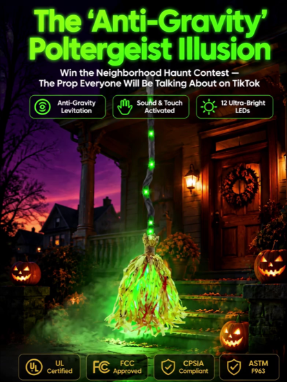 🔥 Premium Haunt Quality 🔥 👍 Win the Neighborhood Haunt Contest, 2.4M TikTok likes, 99% neighbor-terrifying rate! 👍