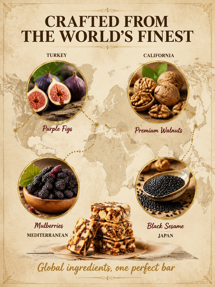 【✨<Available Only 21 Days/Year> Premium California Fig, Walnut & Sesame Superfood Bites, freshly handcrafted and naturally sweet! ✨】
