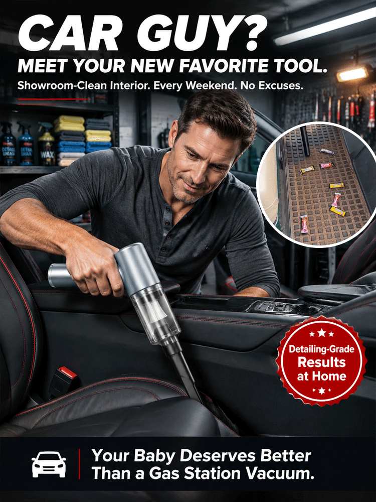 🌪️⚡ 36,000 Pa storm-force suction erases all dirt instantly!