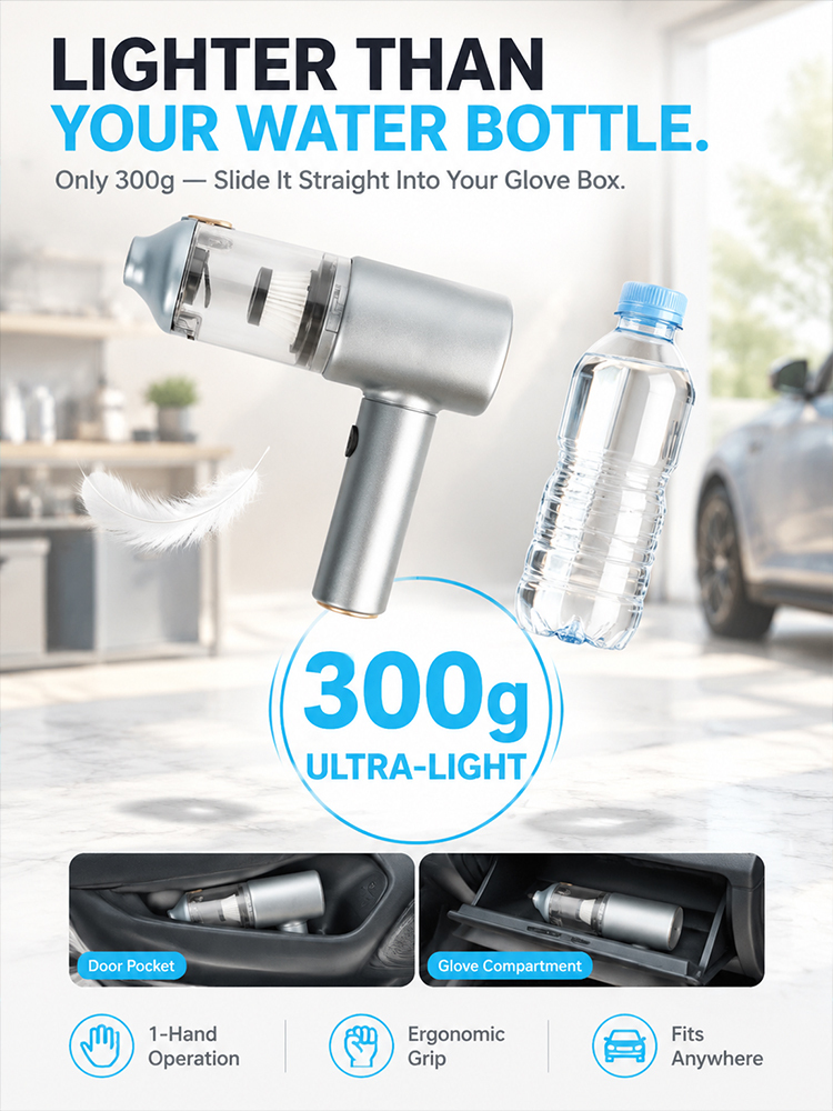 🌪️⚡ 36,000 Pa storm-force suction erases all dirt instantly!