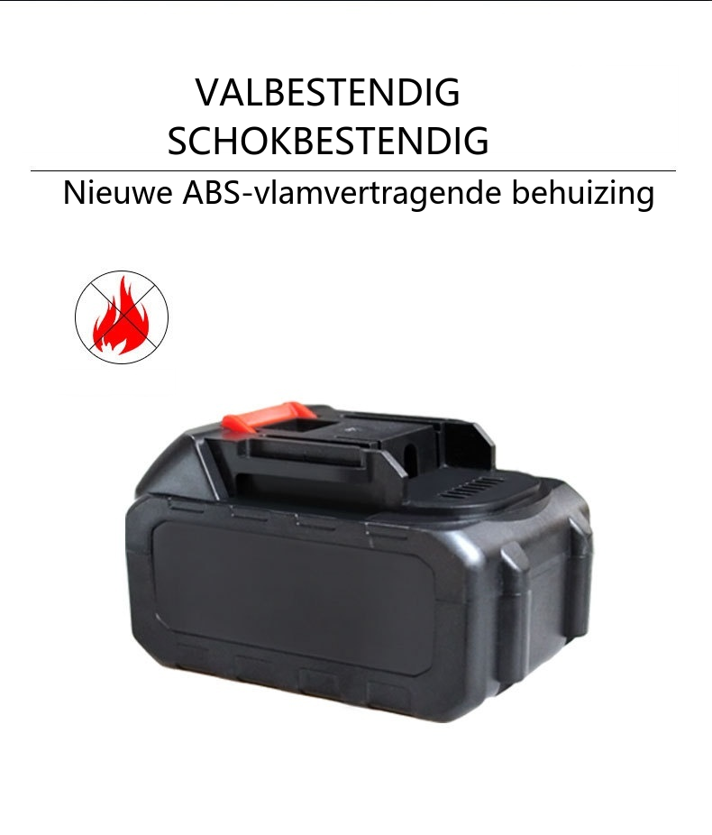 Lithium-ionbatterij 21V4.0Ah Elektrische snoeizaag Kettingzaag Tuingereedschap Lithium-ionbatterij