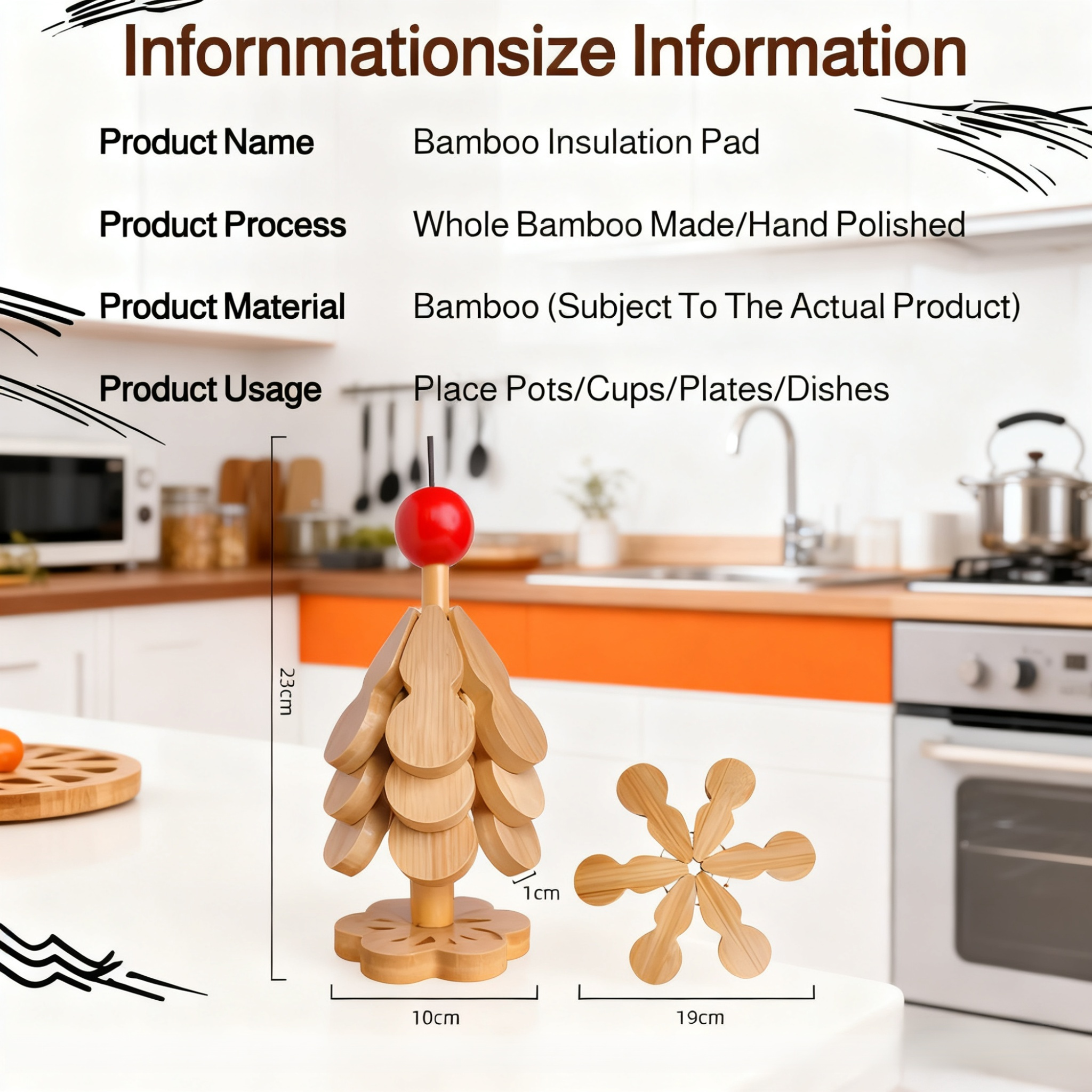 Heat-Resistant Household Dining Mat