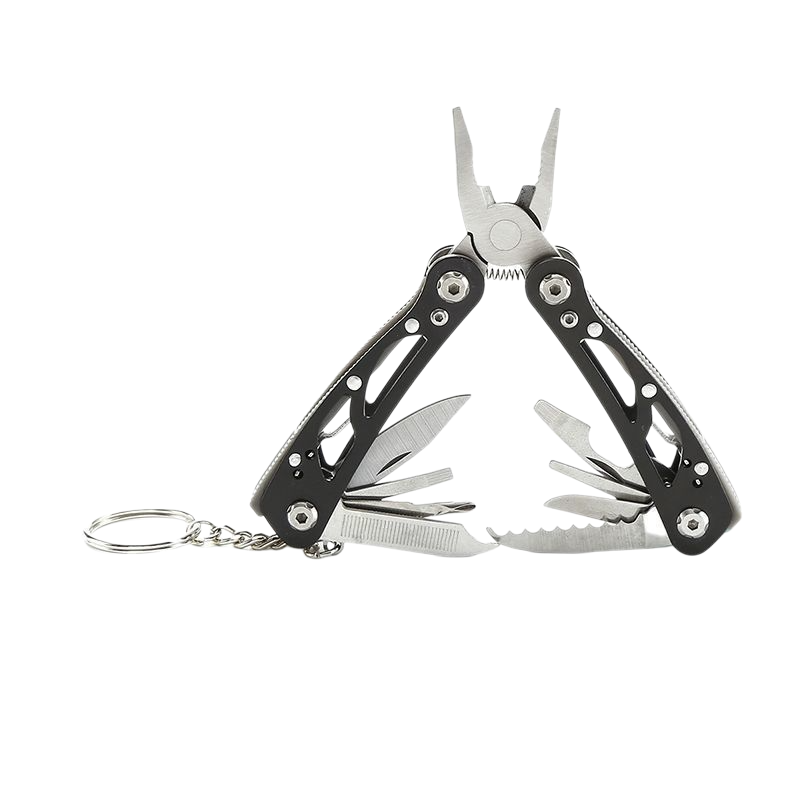 【Tired of fragile tools? 🛠️ 19-in-1 Tactical Multi-Tool forged from German Tungsten-Carbide steel, featuring 50% higherstructural density. Its professional-grade edge retention stays razor-sharp for years!】