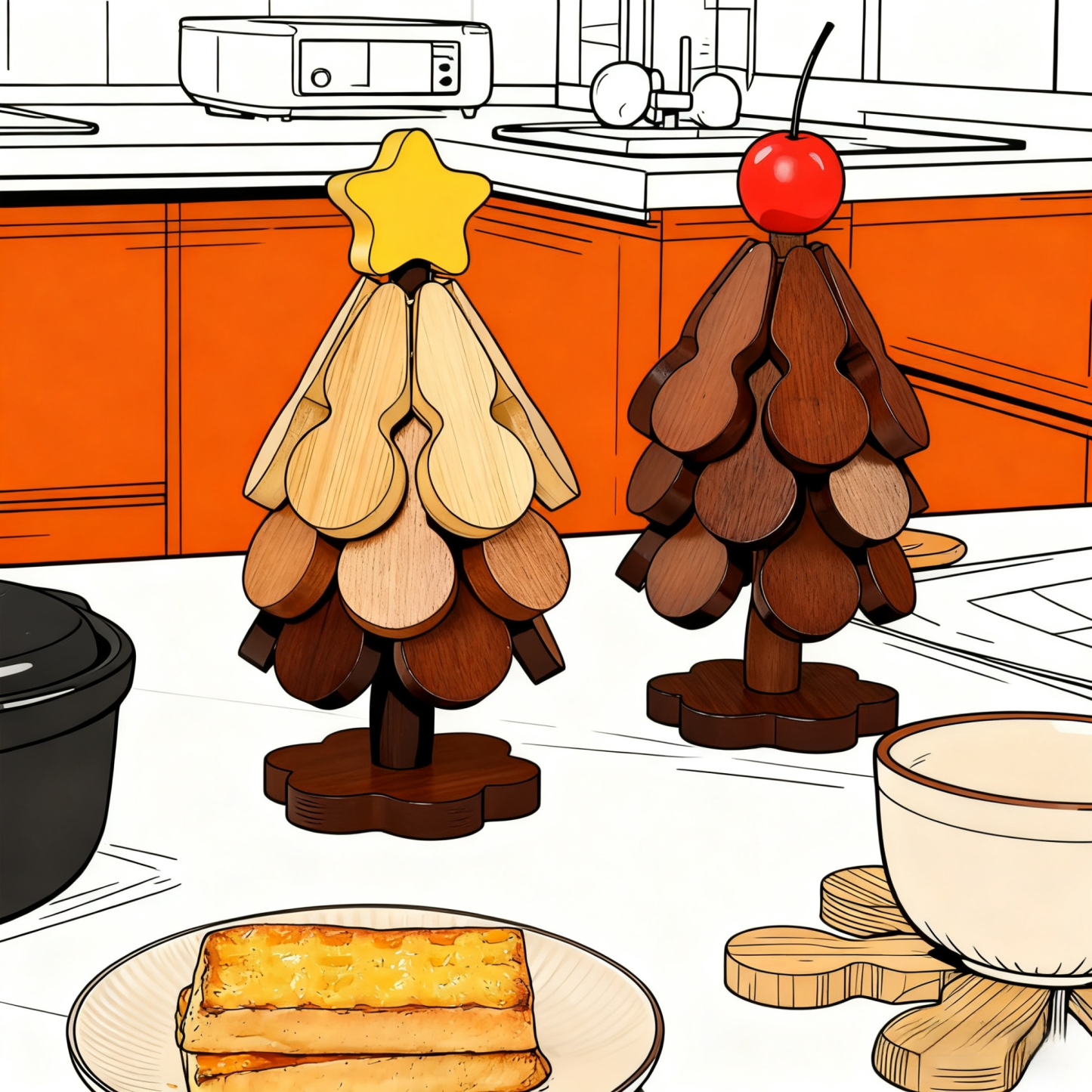 Heat-Resistant Household Dining Mat