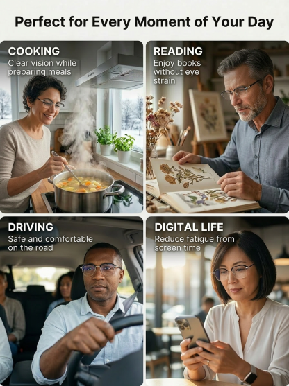 🌟 Upgrade Your Vision for the Price of a Few Pints! 🍺 Get Intelligent Auto-Focus & Blue-Light Readers—No prescription needed! 👍