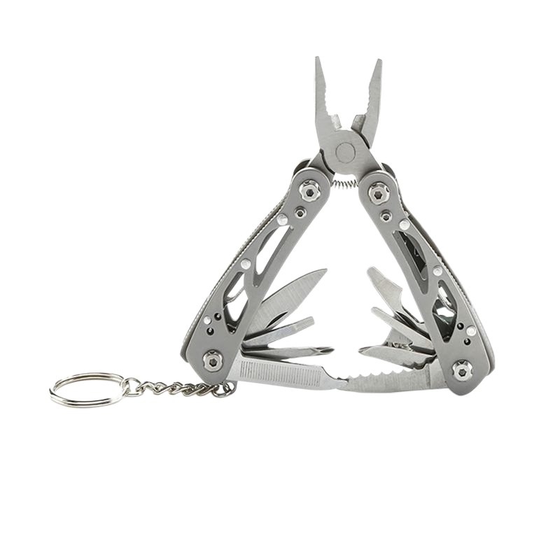 【Tired of fragile tools? 🛠️ 19-in-1 Tactical Multi-Tool forged from German Tungsten-Carbide steel, featuring 50% higherstructural density. Its professional-grade edge retention stays razor-sharp for years!】