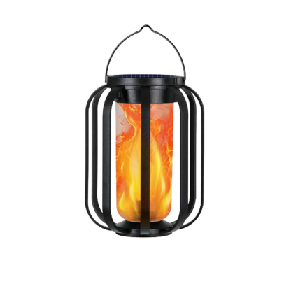 ✨【No Wiring or Tools Needed】3-in-1 Solar Flame Light | Ground, Hanging & Tripod Outdoor Lamp All-in-One✨