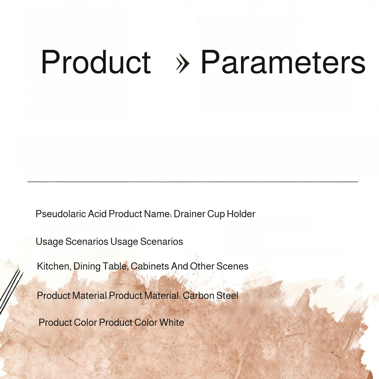 Elegant Two-Tier Cup Organizer Shelf