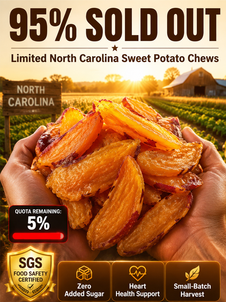 【✨<Available Only 20 Days/Year> Premium North Carolina sweet potatoes, freshly harvested with incredibly rich and plump flesh! ✨】