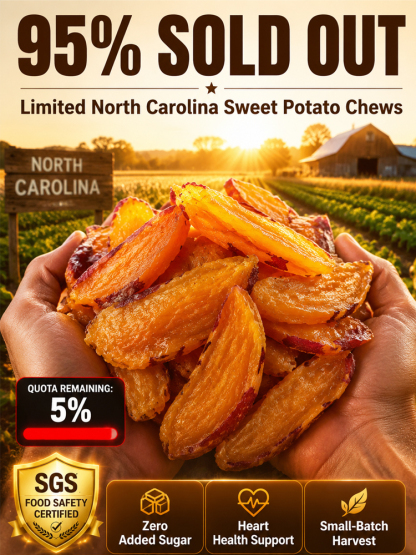 【✨<Available Only 20 Days/Year> Premium North Carolina sweet potatoes, freshly harvested with incredibly rich and plump flesh! ✨】