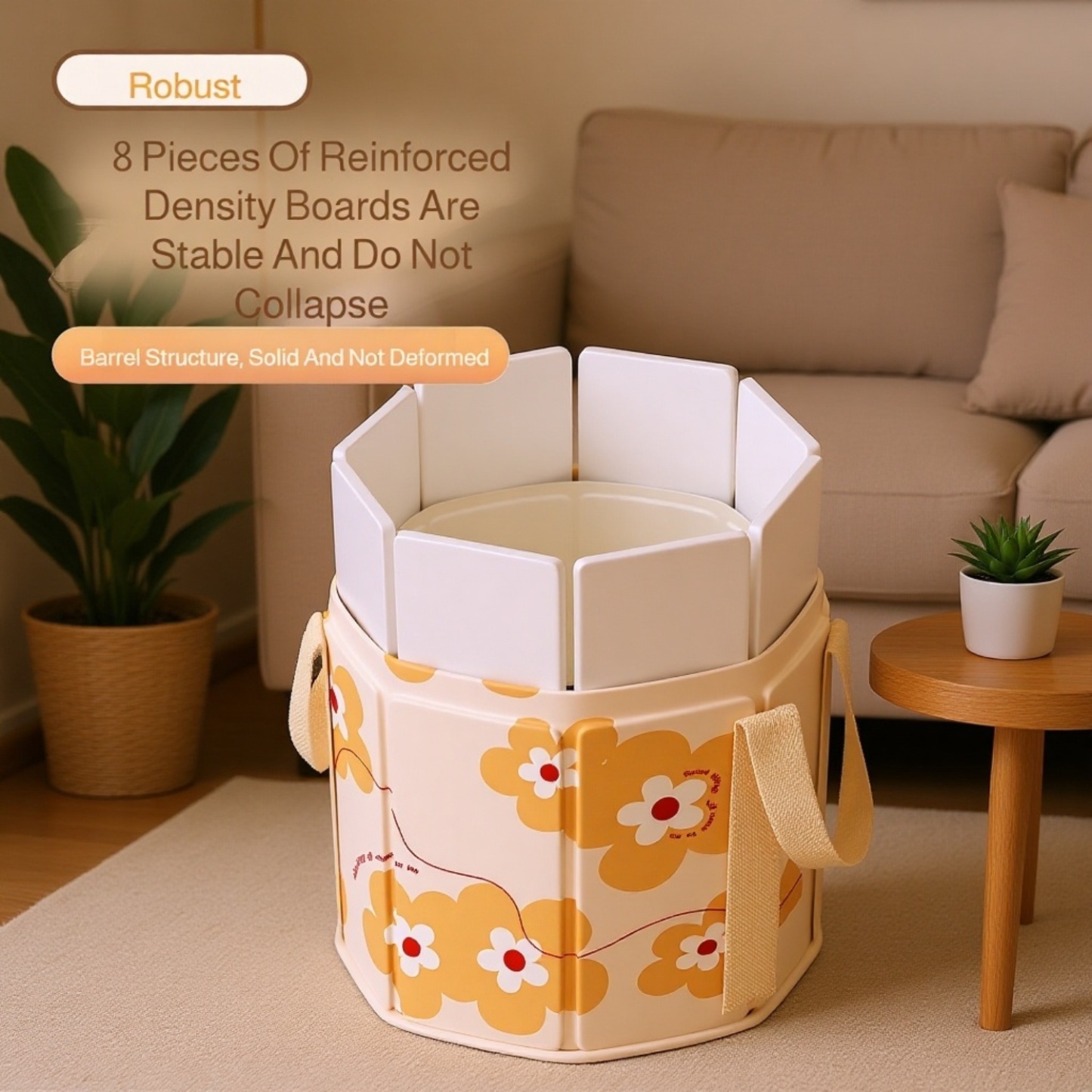 Foldable Over-Knee Foot Soaking Tub for Home Use