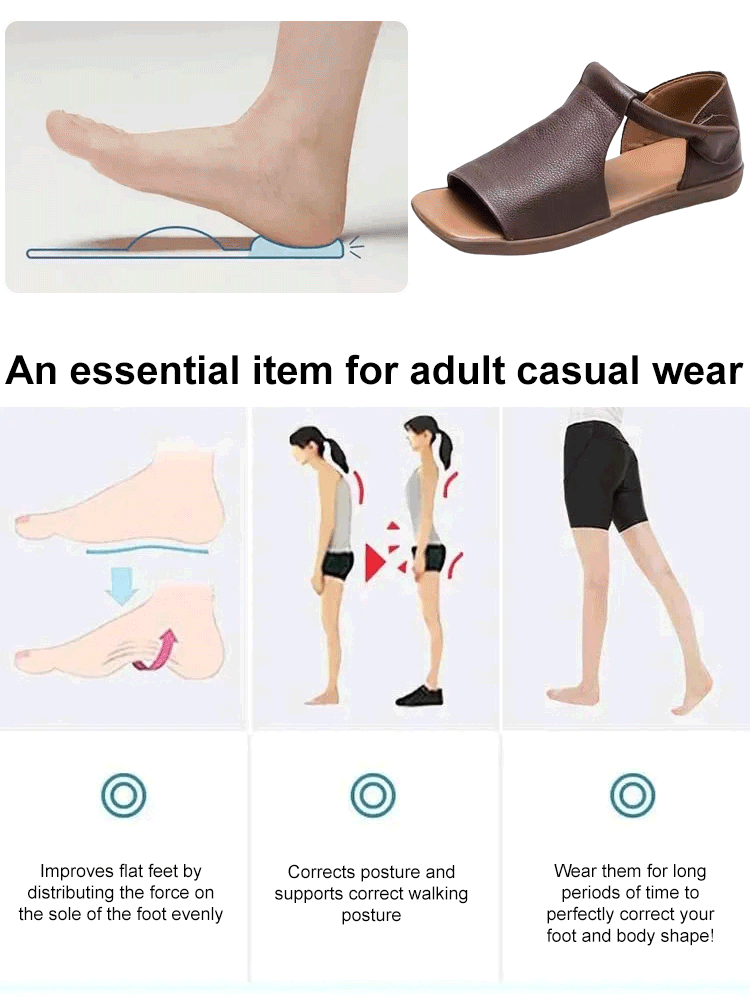 🛑 Stand for 8 hours with zero arch pain! These Japanese handcrafted Kobe leather sandals eliminate foot fatigue while giving you an invisible 2.5-inch (6cm) height boost.