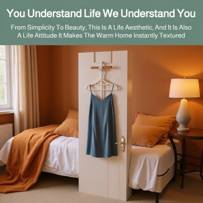  Door Back Double Shoulder Bag Hanger Rack