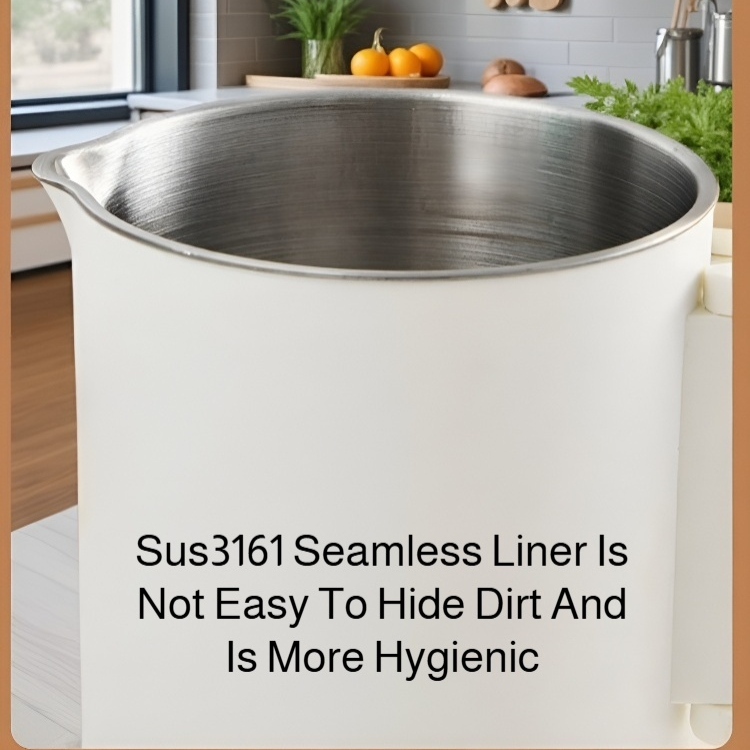 One-piece folding portable kettle