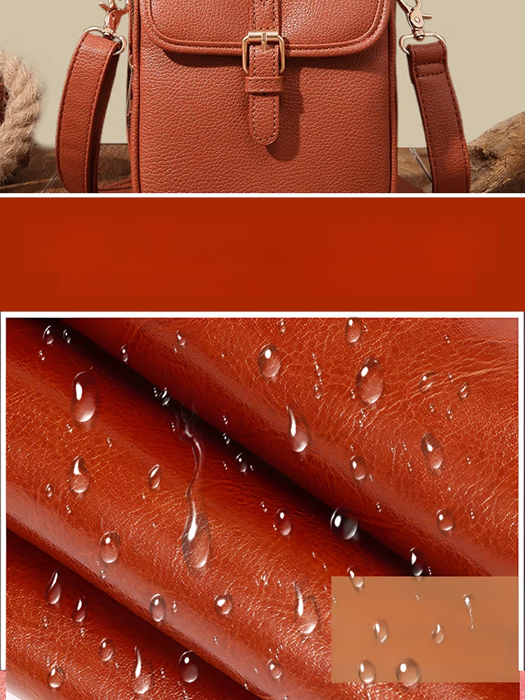 ✨ [Canceled Paris Runway Batch] ✨ Premium French-Style Soft Cowhide Crossbody Bag RFID-protected with miracle multi-pocket capacity for the ultimate secure and organized stylish travel 👜