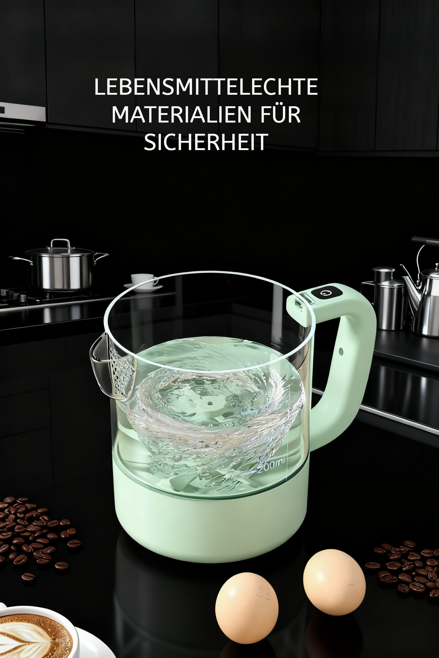 Effizientes Mixgerät mit automatischer Reinigung