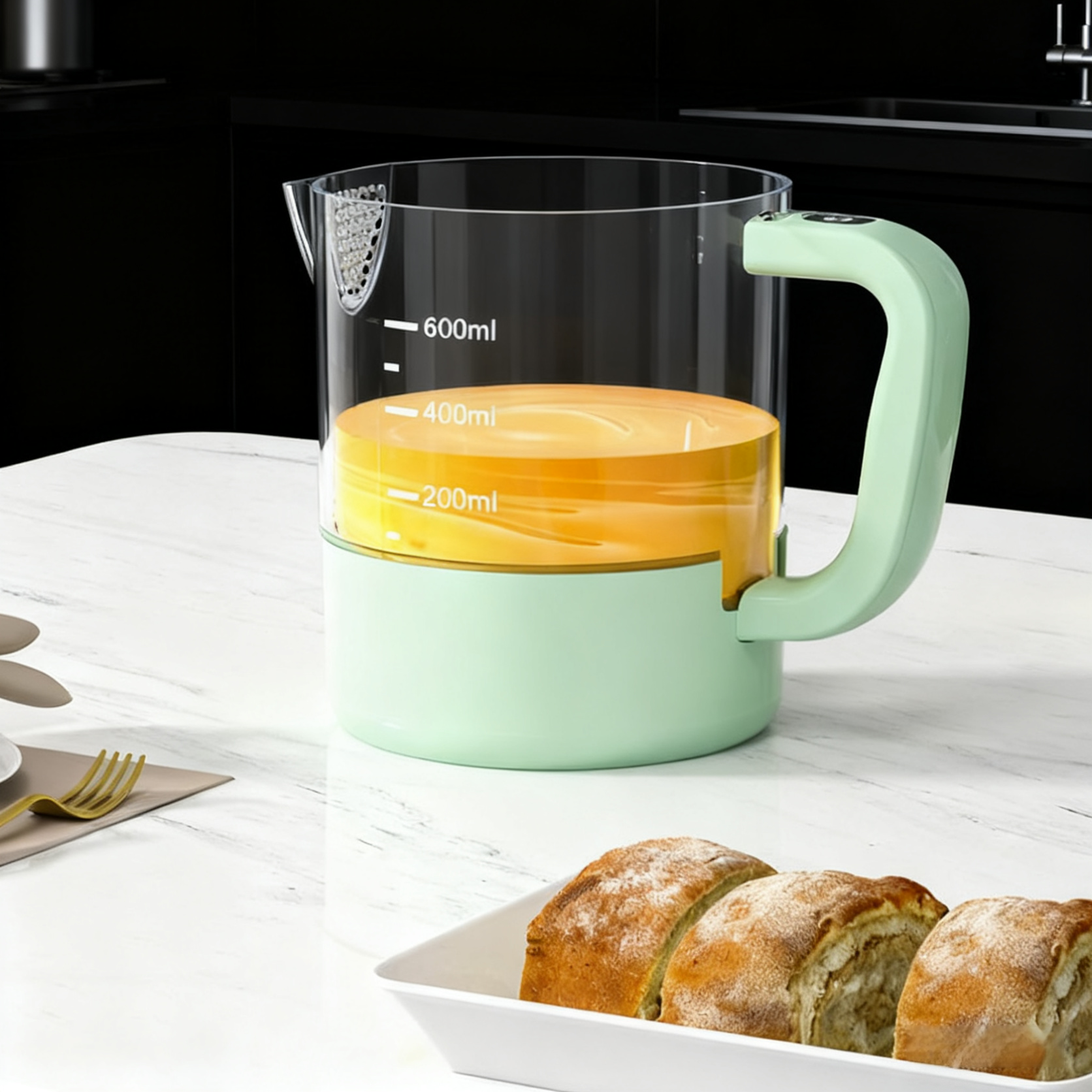 Vollautomatischer, selbstreinigender elektrischer Rührer