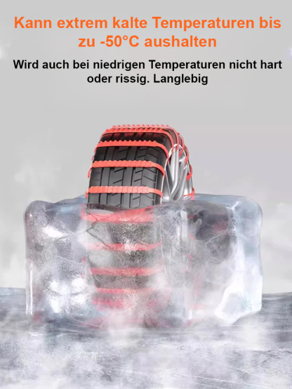 ❄️ Sicher durch den Winter in Sekunden! Die einfachste Schneekette der Welt – ohne Werkzeug, ohne Stress.