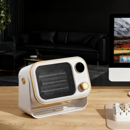 Leiser, bohrlos montierbarer PTC-Keramik-Heizlüfter für die Wand