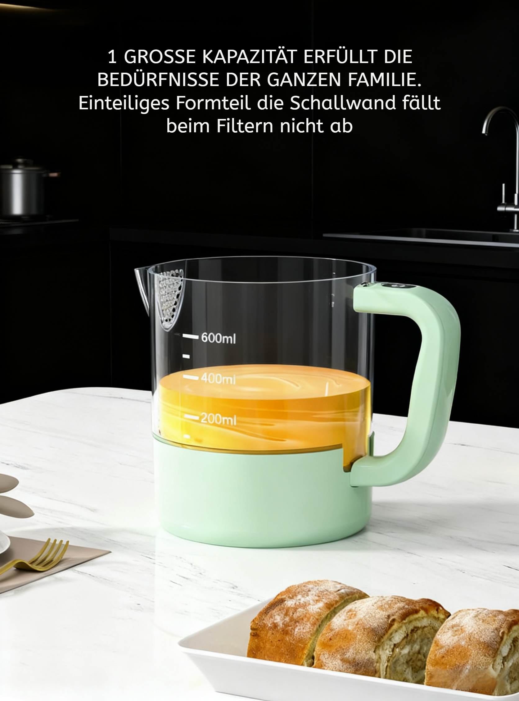 Detailansicht des selbstreinigenden Mechanismus