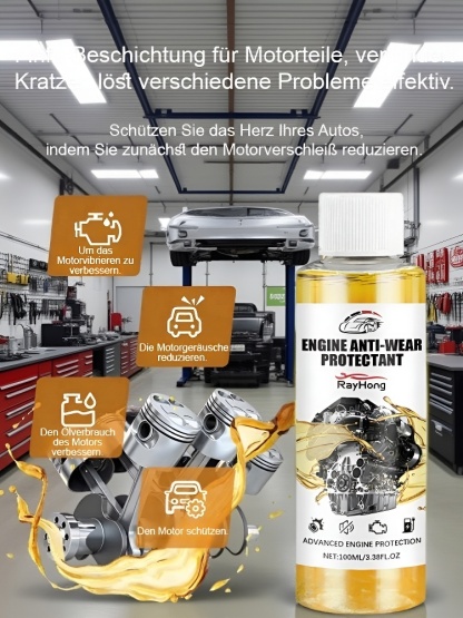 🛡️ Schützen Sie Ihr Herzstück! Reduzieren Sie den Motorverschleiß um 40 % mit LIDEKA. 