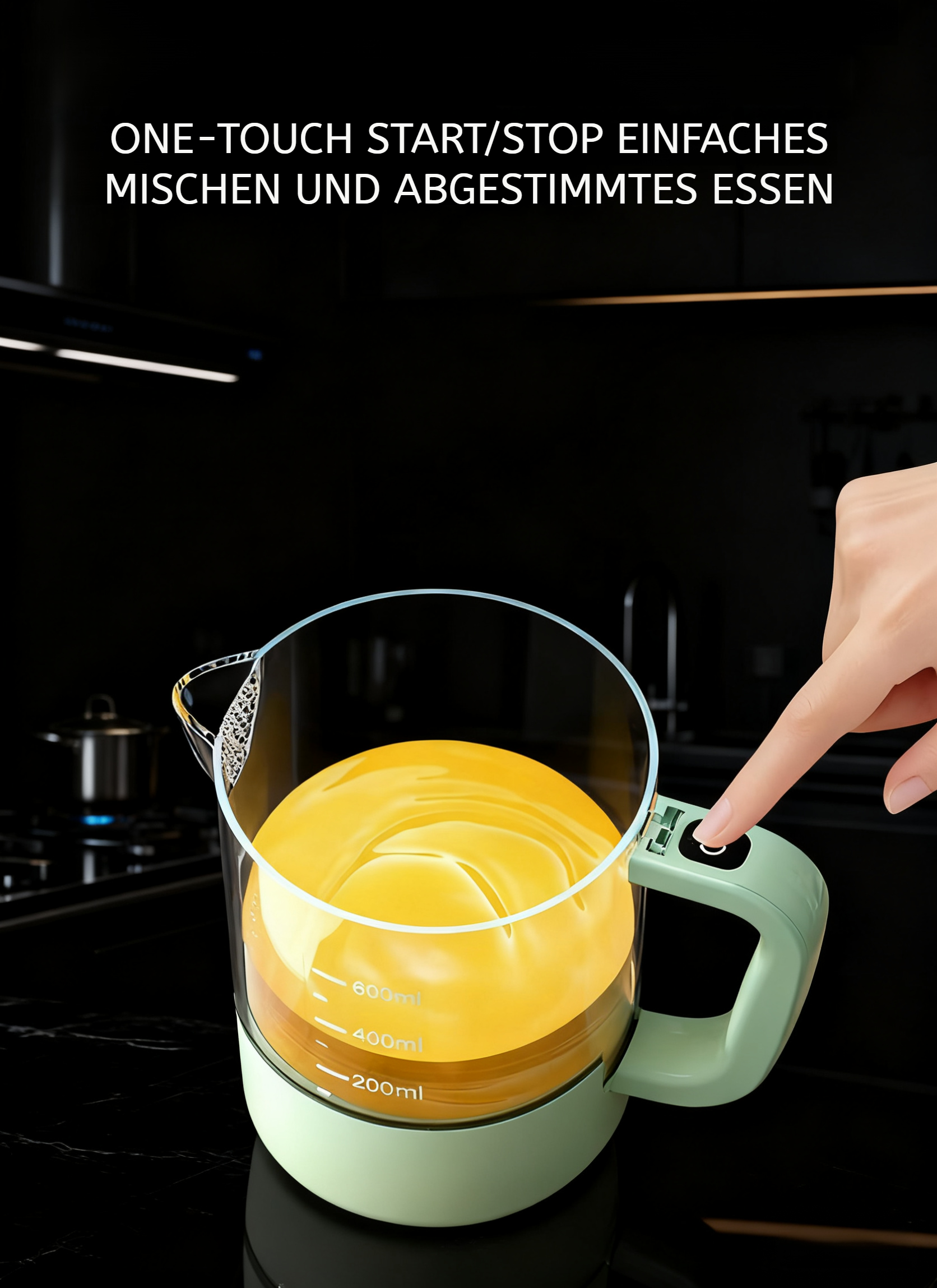 Praktischer Küchenhelfer für einfaches Mixen