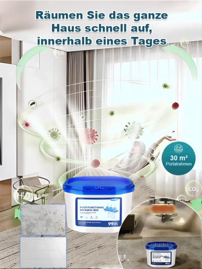 【365 Tage staubfrei für die ganze Familie】✨ Staubentferner-Box | Chlorfrei & reizfreie Rezeptur🏔️ Atmen Sie die Reinheit der Alpen