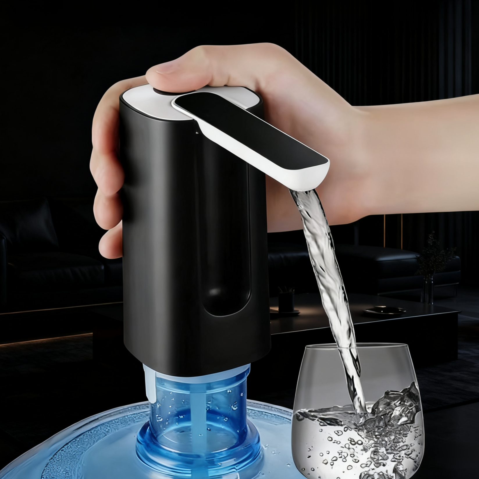 Elektrischer zusammenklappbarer Wasserspender