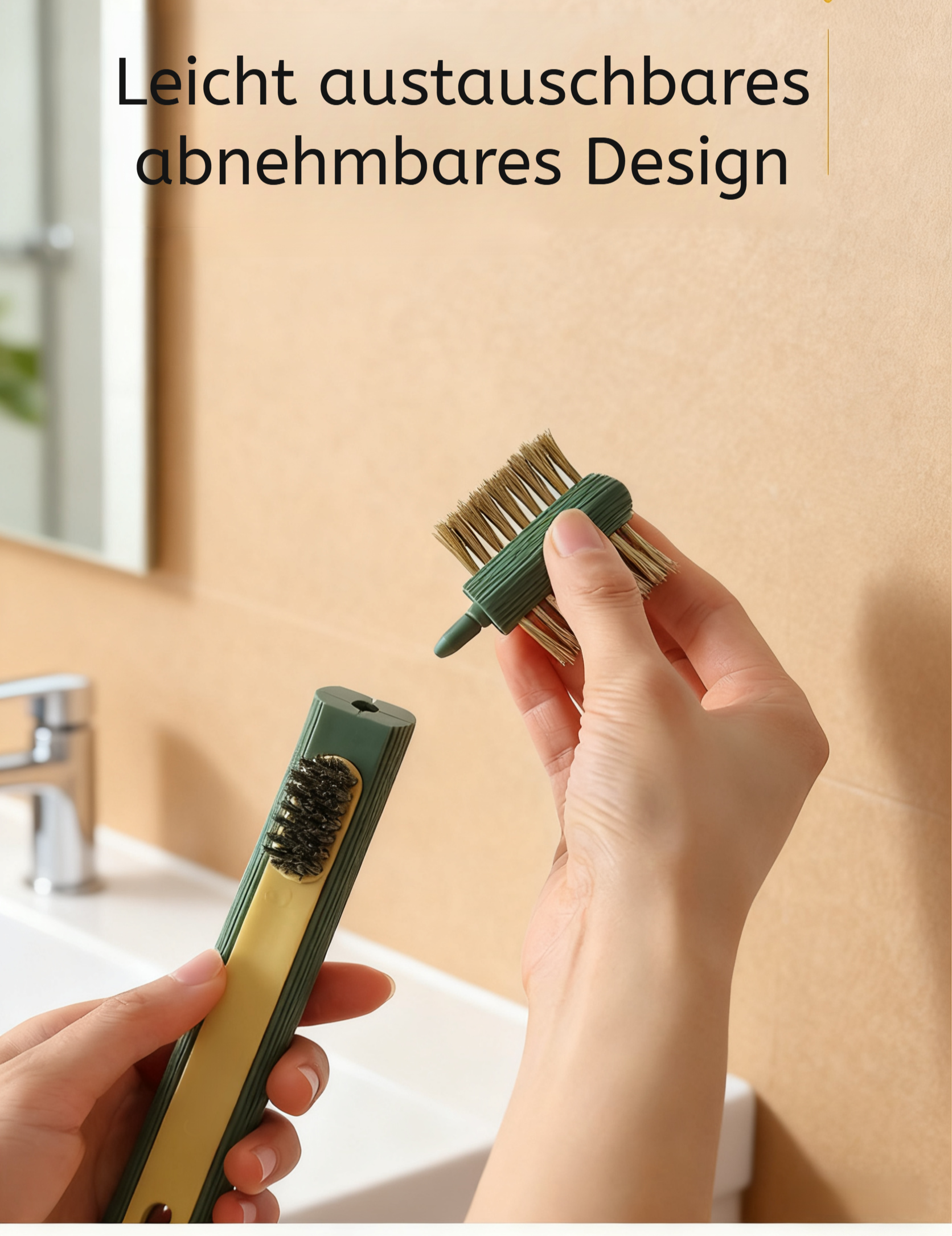 3-in-1 Küchenherd-Reinigungsbürste zur effizienten Herdreinigung