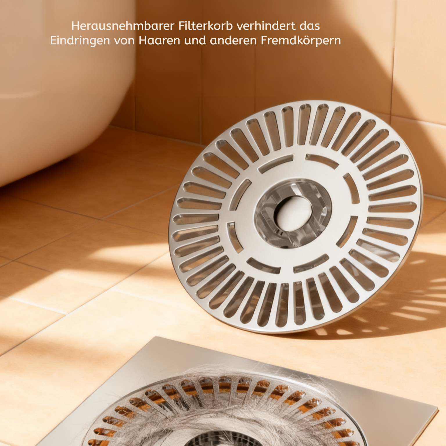 Badezimmer Bodenablauf Geruchsstopp-Einsatz