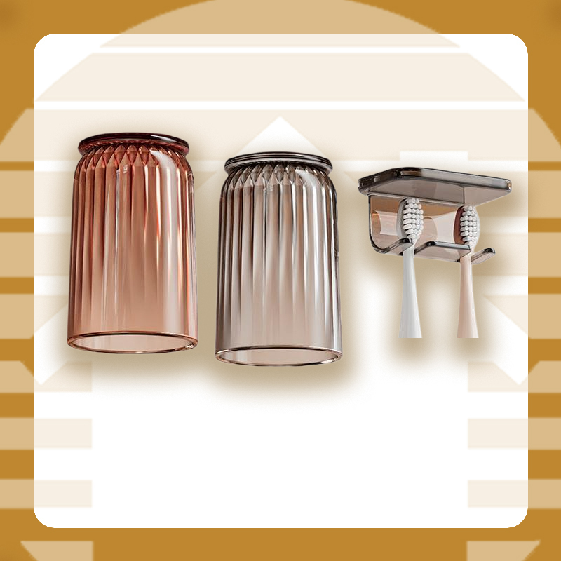 Zahnbürstenhalter mit Magnetbefestigung für Badezimmerschränke