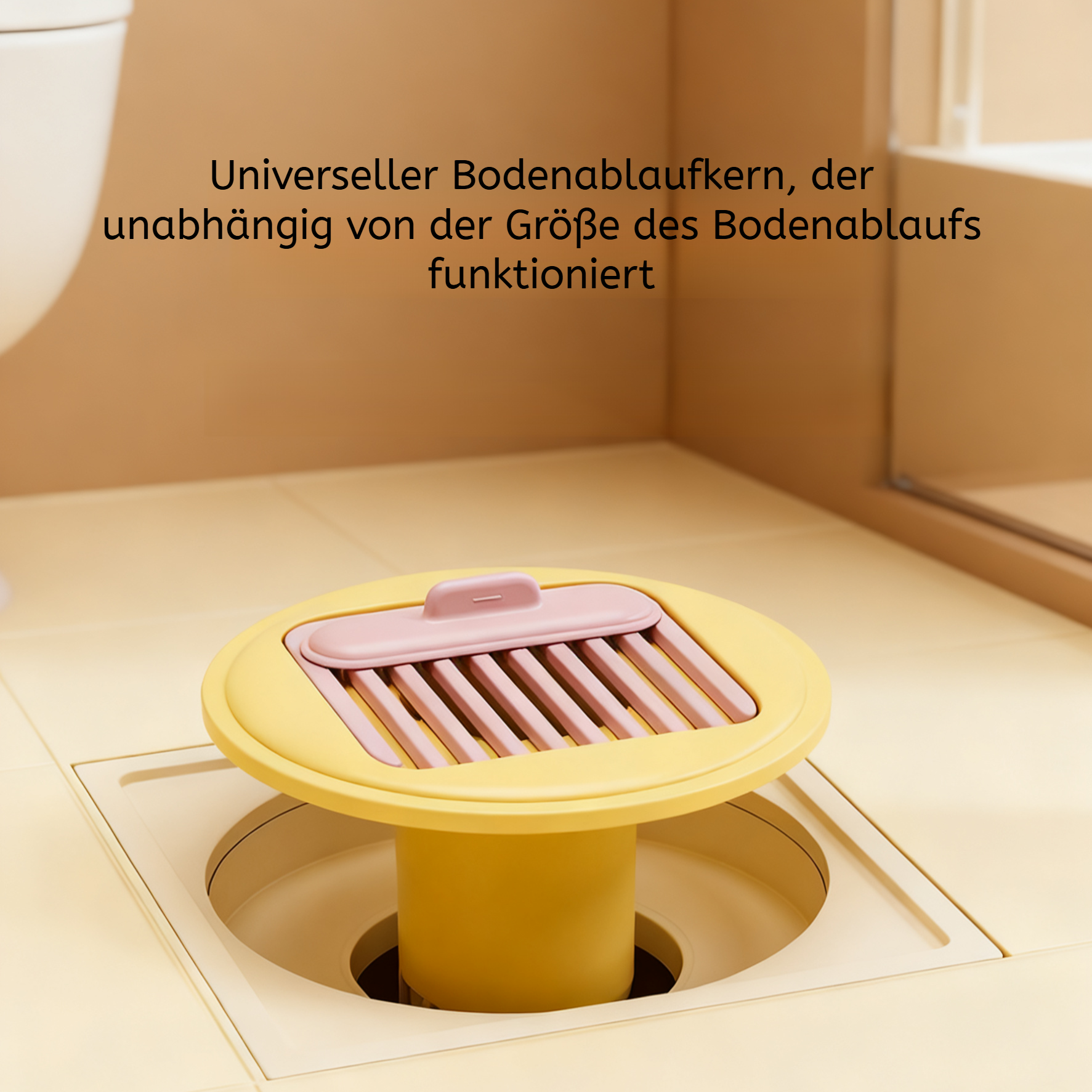 Kammfilter Geruchsverschluss Bodenablauf-Einsatz