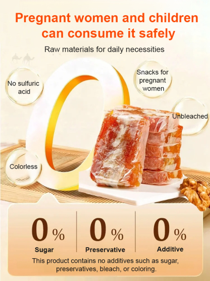 【Family Snack for Just $0.30 a Day!】Sweet & Crispy Persimmon Walnut Pie❤️Zero Additives