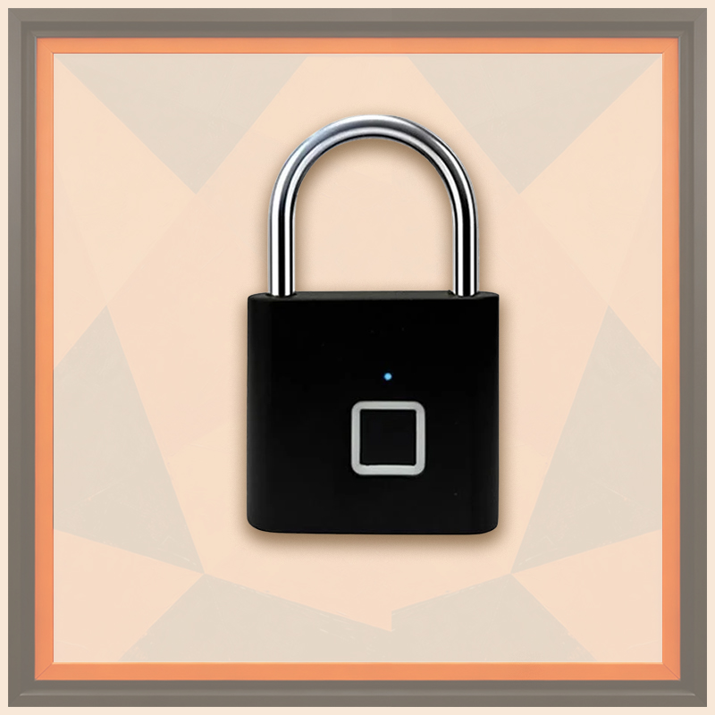 Outdoor Waterproof Fingerprint Padlock for Home Security