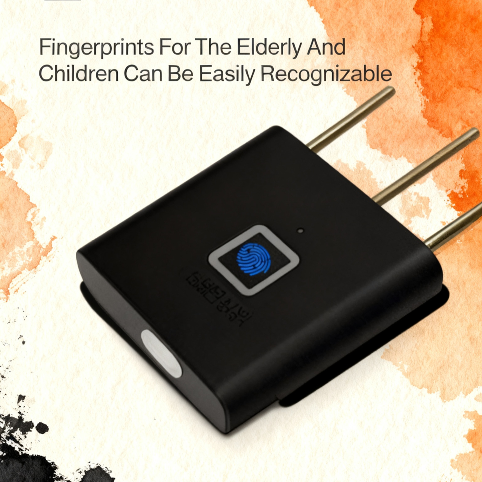 Outdoor Waterproof Fingerprint Padlock for Home Security