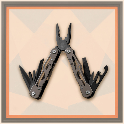 Outdoor Foldable Stainless Steel Multi-Functional Pliers