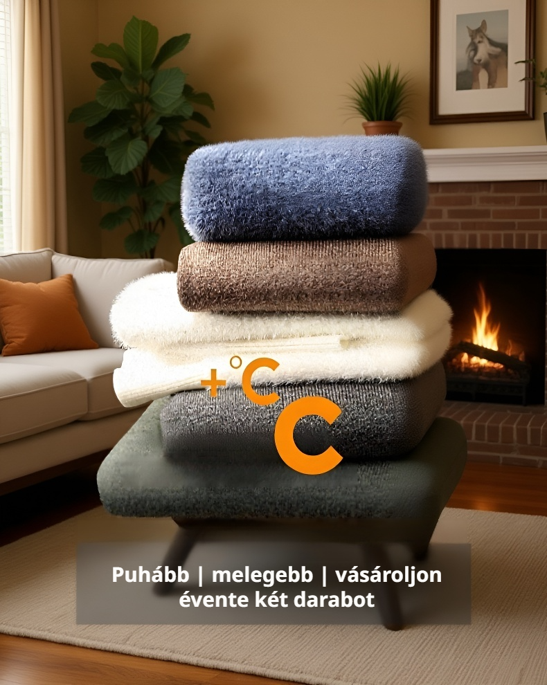 Kényelmes férfi meleg garbó aláöltözet