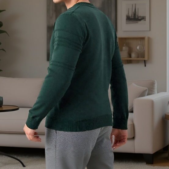 Alapréteg pulóver férfiaknak, letisztult dizájn