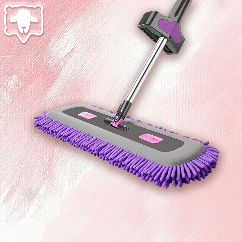 Mopa de chenilla de 45 cm con depósito para líquido