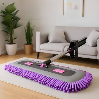 Mopa de chenilla de 45 cm con depósito para líquido