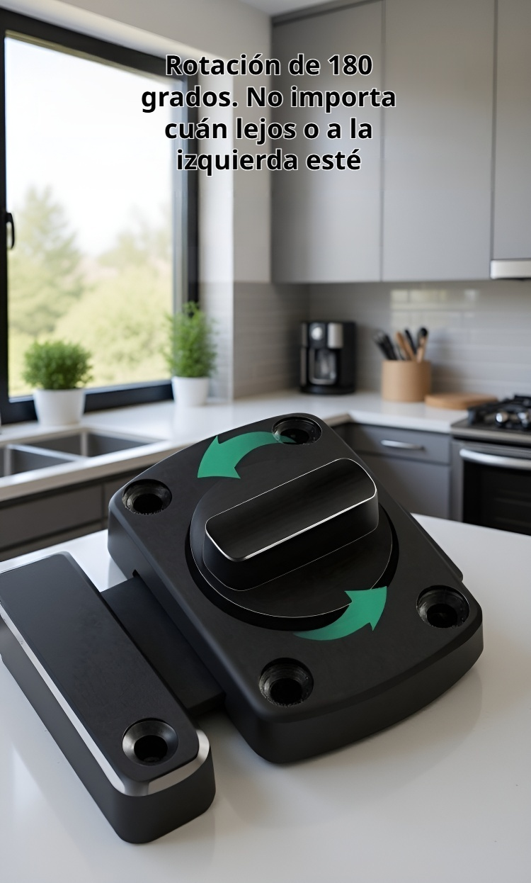 Cerrojo de seguridad para puerta de entrada