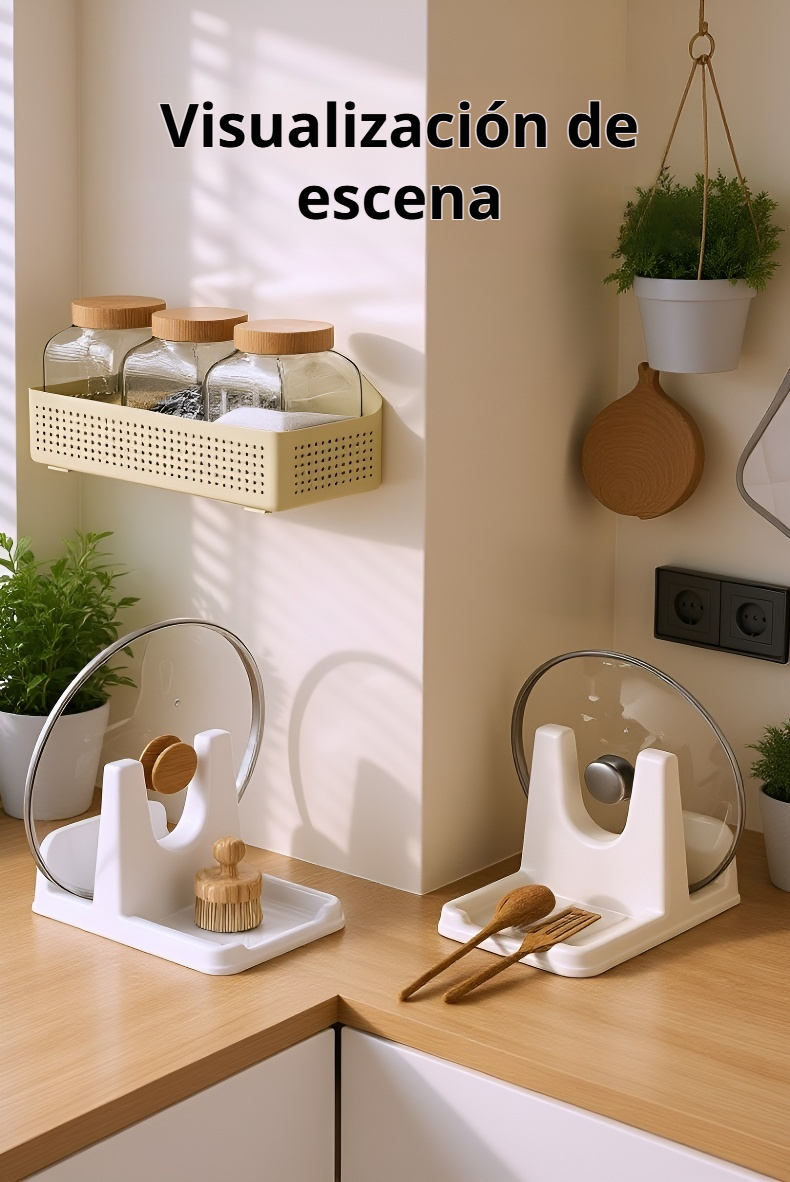 Accesorio de cocina para mantener la encimera limpia