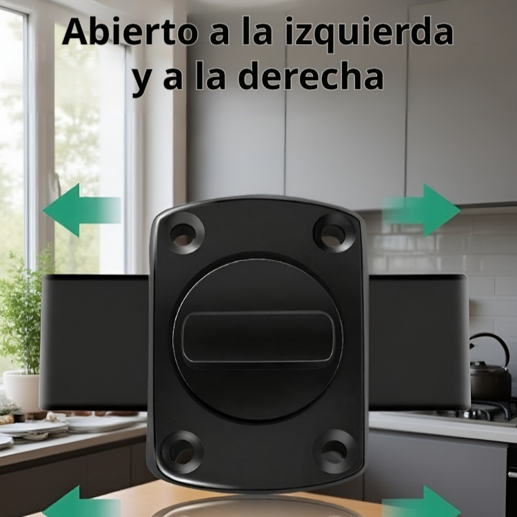 Cerrojo giratorio de aleación de zinc reforzado y antirrobo