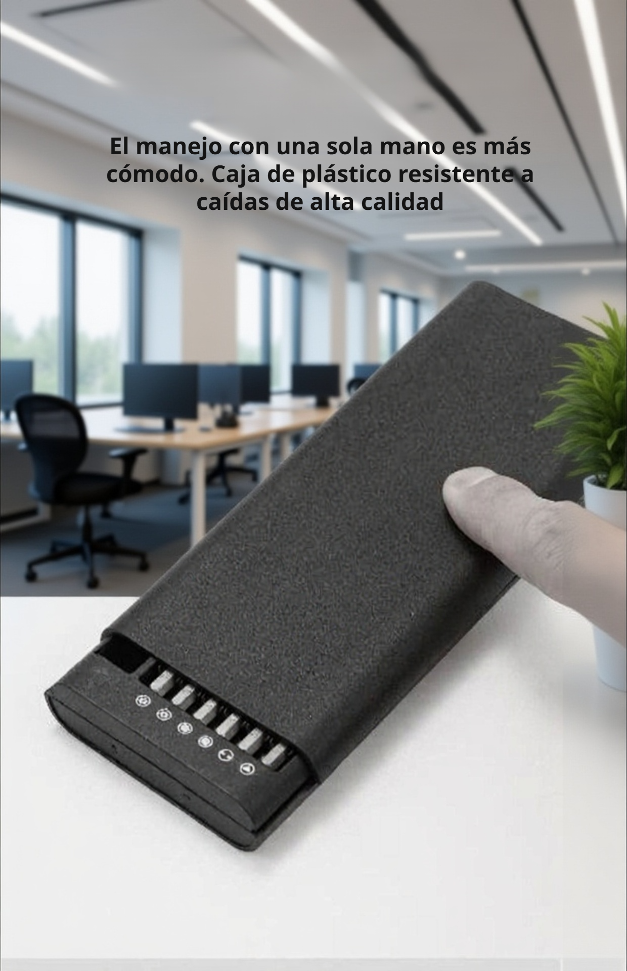 Accesorios y puntas variadas para destornillador