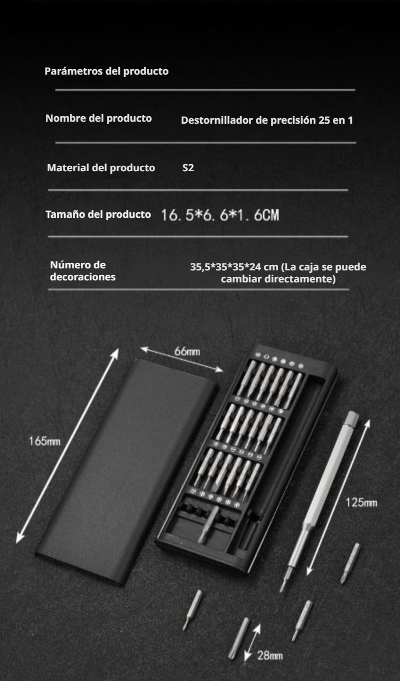 Set profesional de herramientas para gadgets