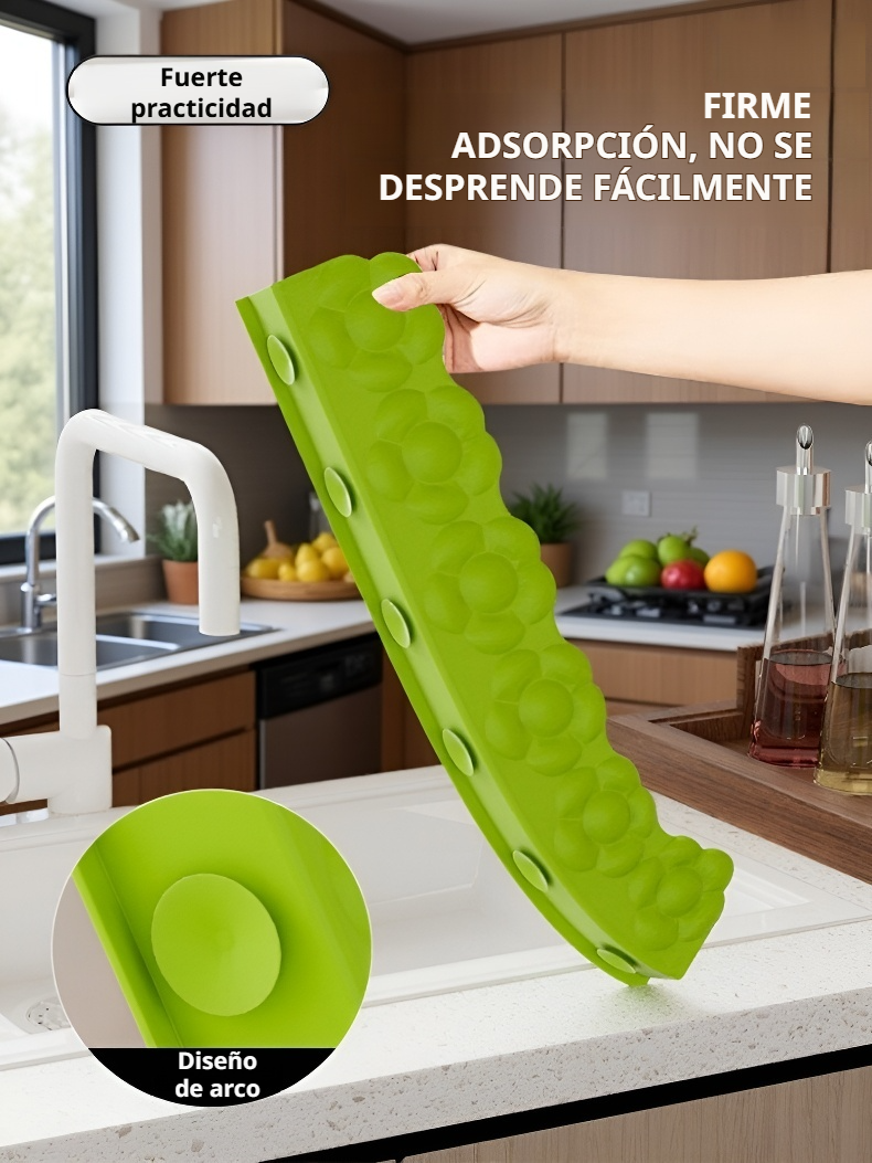 Barrera resistente al agua para duchas y lavabos