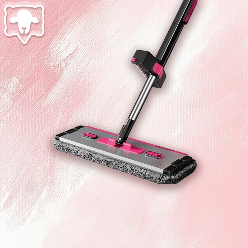 Mopa plana con iones de plata, desodorizante y apta para uso en seco y húmedo