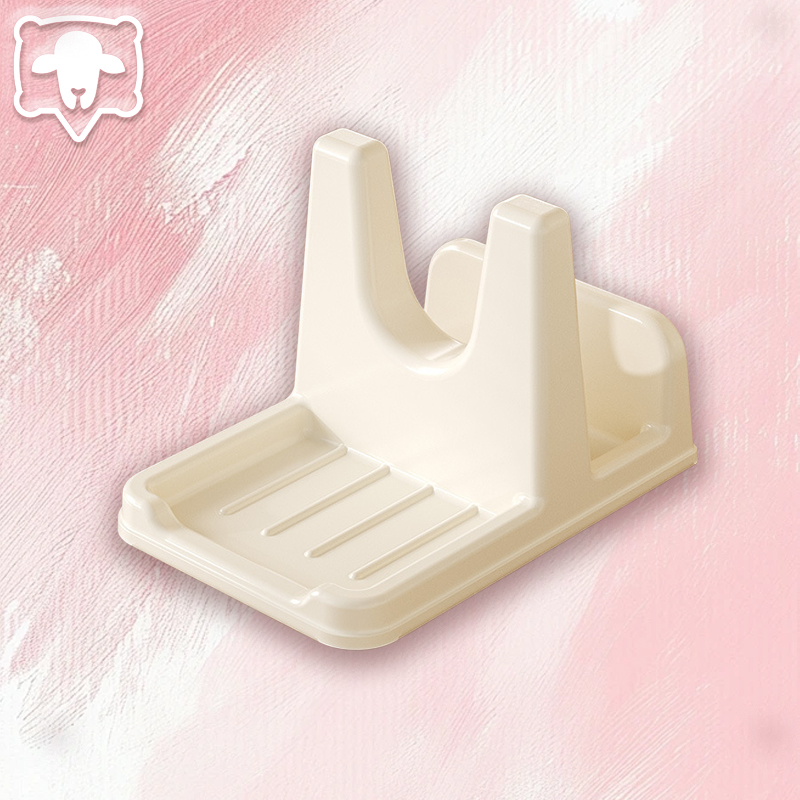 Soporte multifuncional para tapa de olla y drenaje de cocina